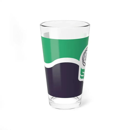 Flag of South Yorkshire UK - Pint Glass 16oz 16oz - Go Mug Yourself