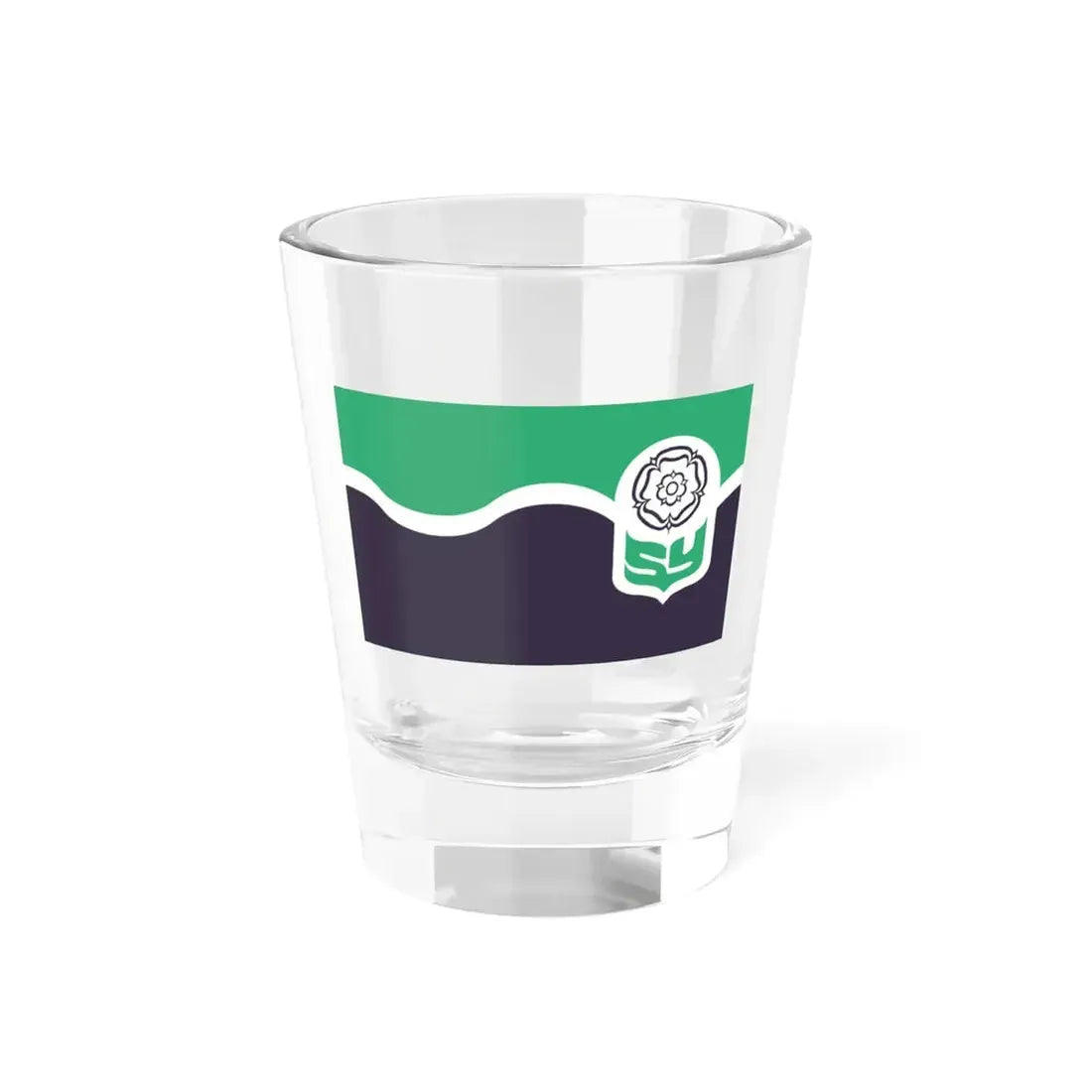 Flag of South Yorkshire UK - Shot Glass 1.5oz 1.5oz - Go Mug Yourself