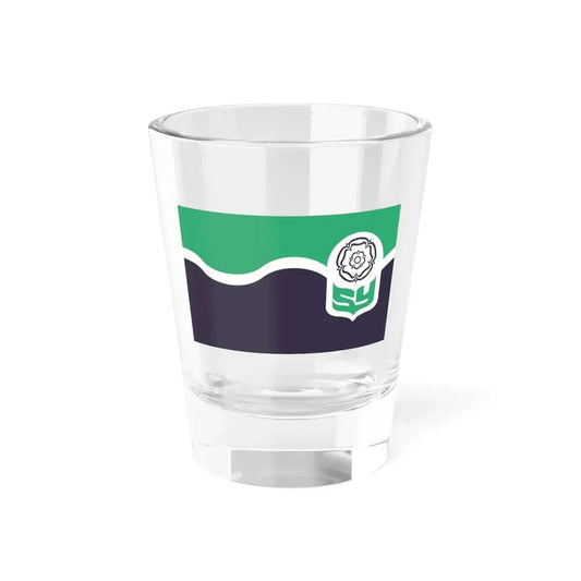 Flag of South Yorkshire UK - Shot Glass 1.5oz 1.5oz - Go Mug Yourself