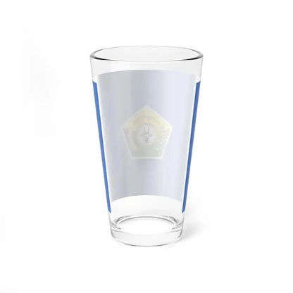 Flag of Southeast Sulawesi Indonesia - Pint Glass 16oz - Go Mug Yourself