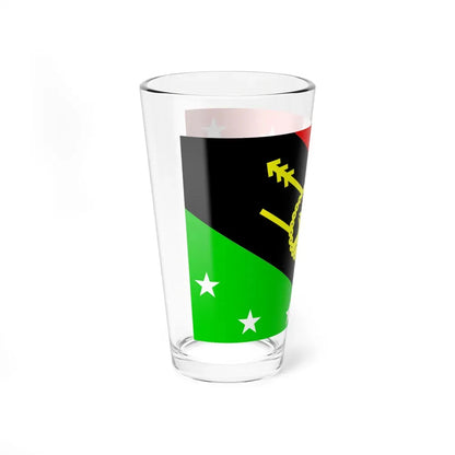 Flag of Southern Highlands Province Papa New Guinea - Pint Glass 16oz - Go Mug Yourself
