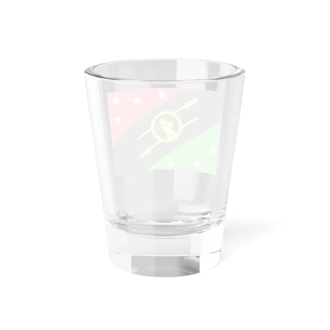 Flag of Southern Highlands Province Papua New Guinea (Guinea) Shot Glass 1.5oz - Go Mug Yourself