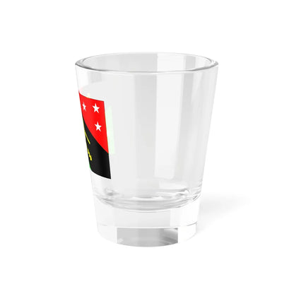Flag of Southern Highlands Province Papua New Guinea (Guinea) Shot Glass 1.5oz - Go Mug Yourself