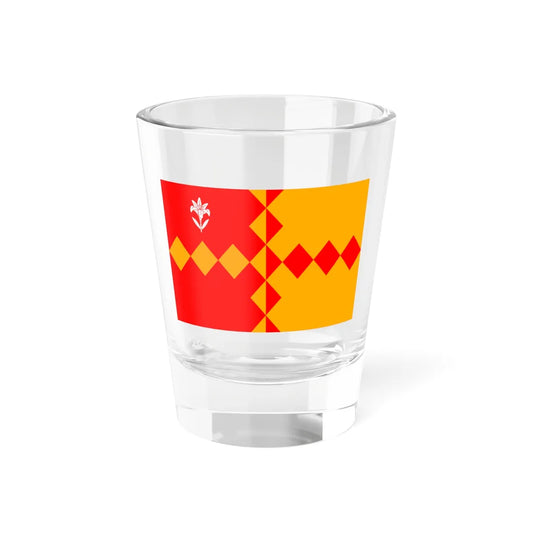 Flag of Southwark Cathedral (England) Shot Glass 1.5oz 1.5oz - Go Mug Yourself