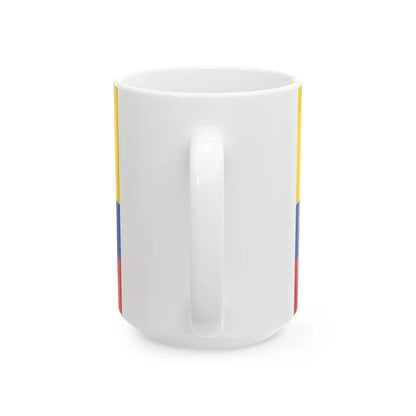 Flag of Sovereign State of Antioquia (Colombia) White Coffee Mug - Go Mug Yourself