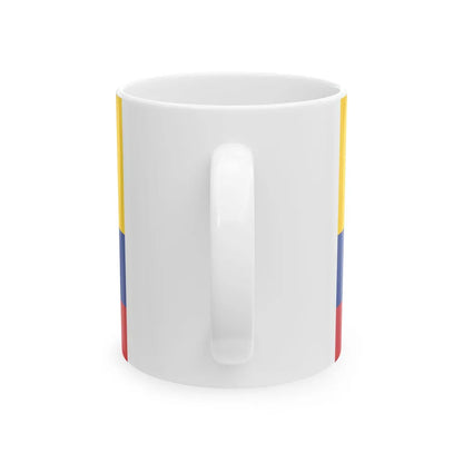 Flag of Sovereign State of Panama (Colombia) White Coffee Mug - Go Mug Yourself