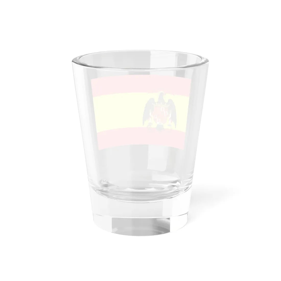 Flag of Spain 1977-1981 (Spain) Shot Glass 1.5oz - Go Mug Yourself