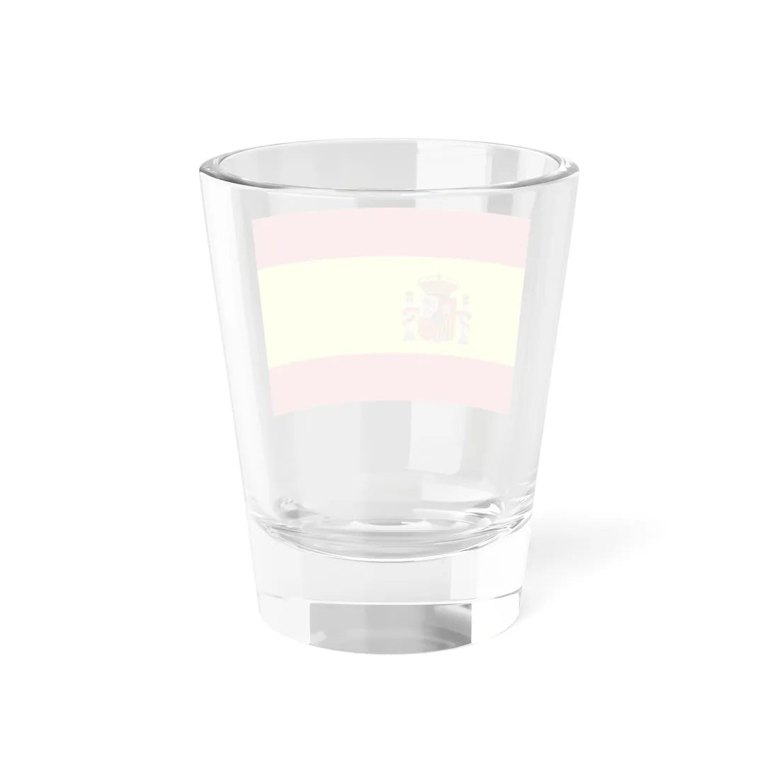Flag of Spain light colors (Spain) Shot Glass 1.5oz - Go Mug Yourself