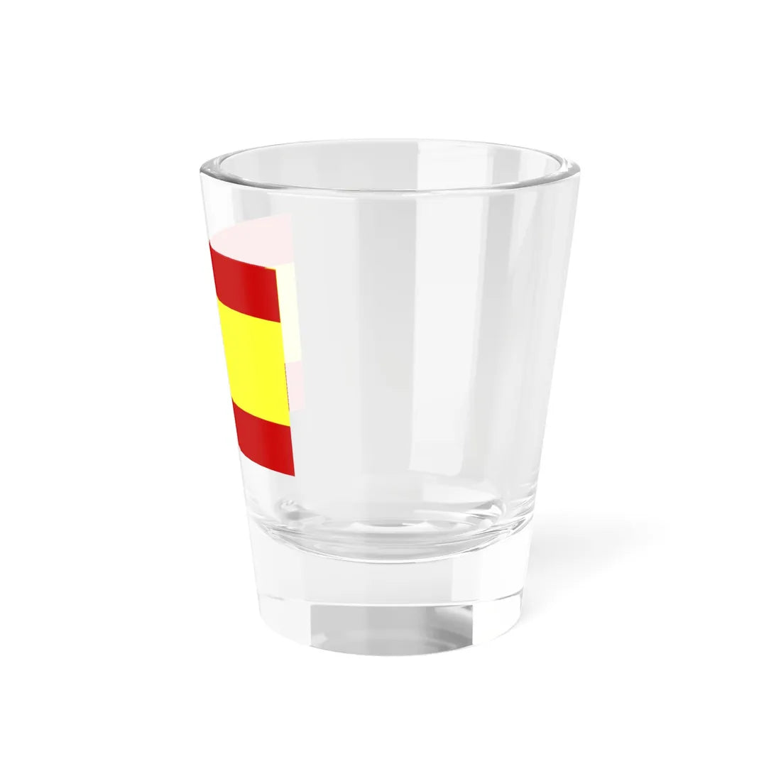 Flag of Spain light colors (Spain) Shot Glass 1.5oz - Go Mug Yourself