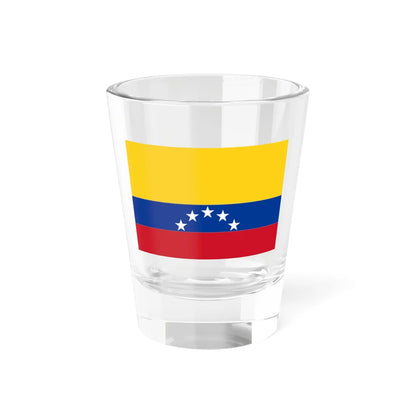 Flag of Spanish Haiti (Colombia) Shot Glass 1.5oz 1.5oz - Go Mug Yourself