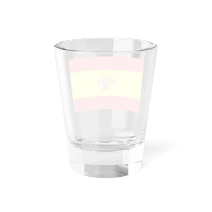 Flag of Spanish Nationalists 1936-1938 (Spain) Shot Glass 1.5oz - Go Mug Yourself