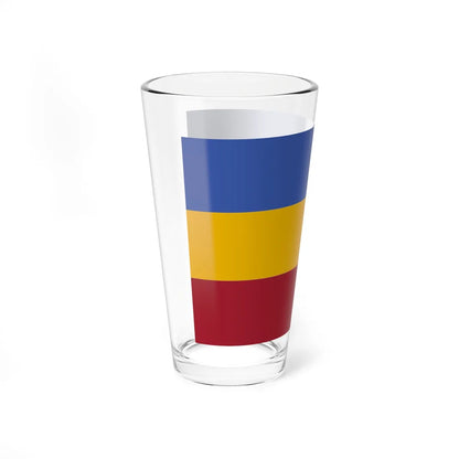 Flag of Sparta prague (Czech Republic) Pint Glass 16oz - Go Mug Yourself