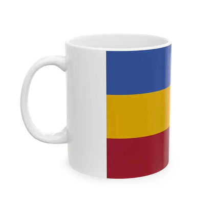 Flag of Sparta prague (Czech Republic) White Coffee Mug - Go Mug Yourself