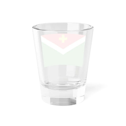 Flag of Spas-Demensky rayon Kaluga oblast (Russia) Shot Glass 1.5oz - Go Mug Yourself