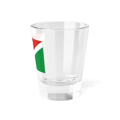 Flag of Spas-Demensky rayon Kaluga oblast (Russia) Shot Glass 1.5oz - Go Mug Yourself