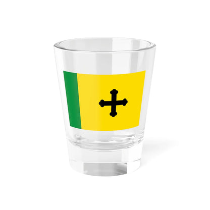 Flag of Spassk Penza oblast (Russia) Shot Glass 1.5oz 1.5oz - Go Mug Yourself