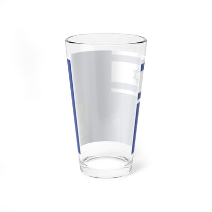 Flag of Speaker of Knesset (Israel) Pint Glass 16oz - Go Mug Yourself