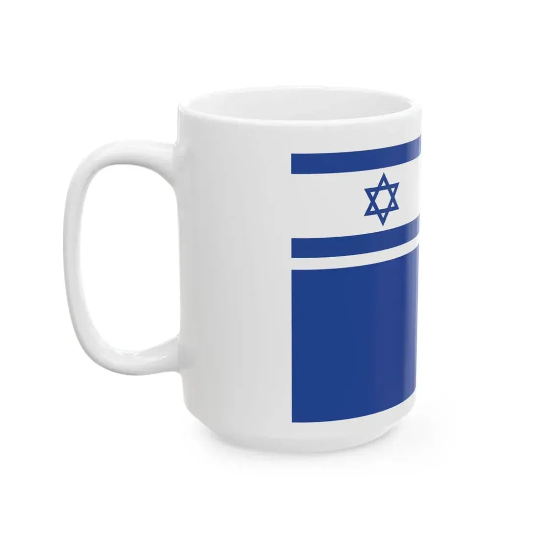 Flag of Speaker of Knesset (Israel) White Coffee Mug - Go Mug Yourself