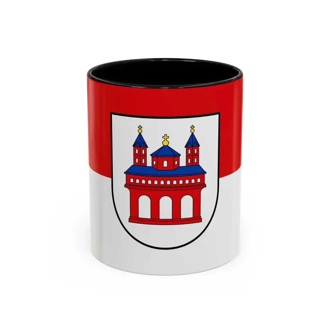 Flag of Speyer Germany - Accent Coffee Mug 11oz Black - Go Mug Yourself