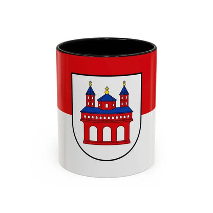 Flag of Speyer Germany - Accent Coffee Mug 11oz Black - Go Mug Yourself
