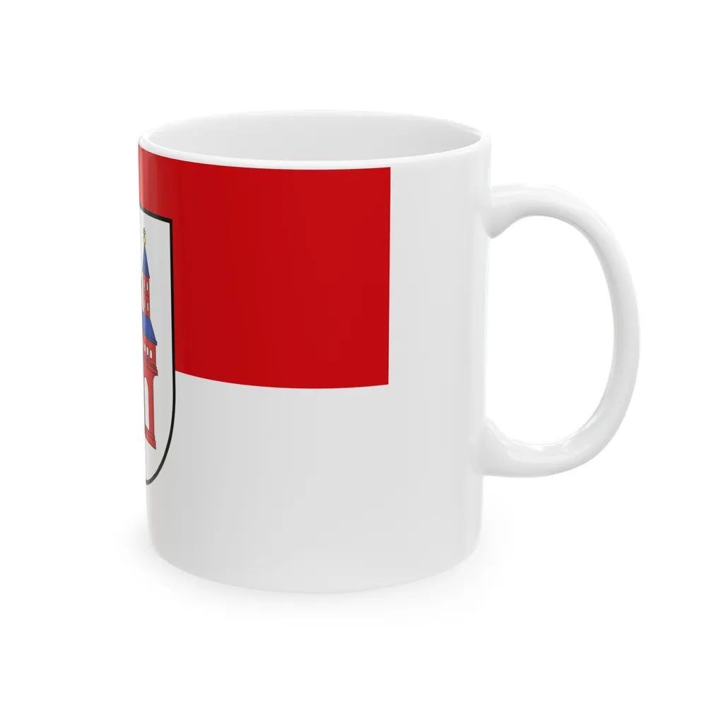 Flag of Speyer Germany - White Coffee Mug-Go Mug Yourself