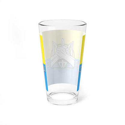 Flag of Spilna Sprava (Ukraine) Pint Glass 16oz - Go Mug Yourself