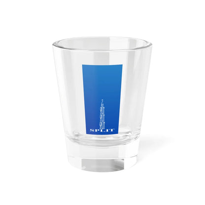 Flag of Split (Croatia) Shot Glass 1.5oz 1.5oz - Go Mug Yourself