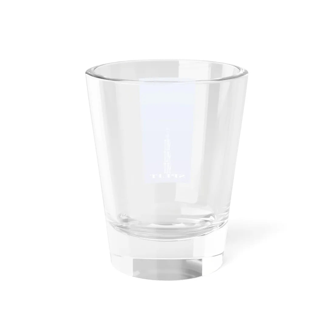 Flag of Split (Croatia) Shot Glass 1.5oz - Go Mug Yourself