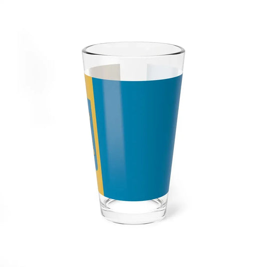 Flag of Split Dalmatia County Croatia - Pint Glass 16oz 16oz - Go Mug Yourself