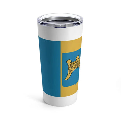 Flag of Split Dalmatia County Croatia - Tumbler 20oz - Go Mug Yourself