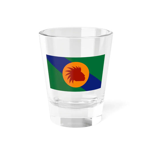 Flag of Spokane County Washington (United States) Shot Glass 1.5oz 1.5oz - Go Mug Yourself