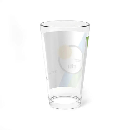 Flag of Spokane, Washington - Pint Glass 16oz - Go Mug Yourself