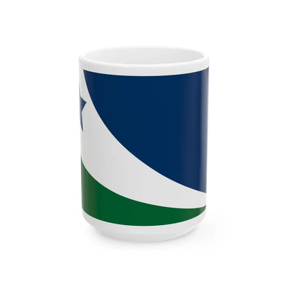 Flag of Spring Hill Tennessee (United States) White Coffee Mug 15oz - Go Mug Yourself