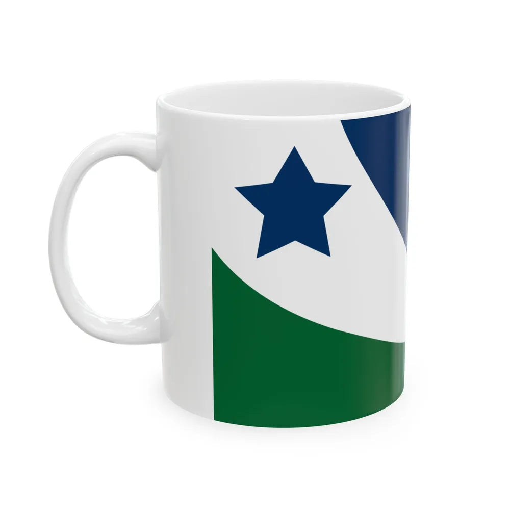 Flag of Spring Hill Tennessee (United States) White Coffee Mug - Go Mug Yourself