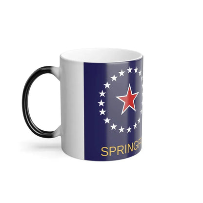 Flag of Springfield, Illinois - Color Changing Coffee Mug - Go Mug Yourself