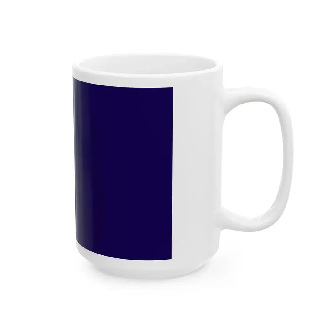 Flag of Springfield Illinois no text (United States) White Coffee Mug - Go Mug Yourself