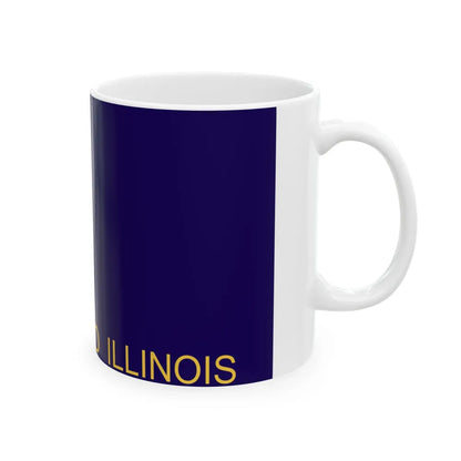 Flag of Springfield Illinois (United States) White Coffee Mug - Go Mug Yourself