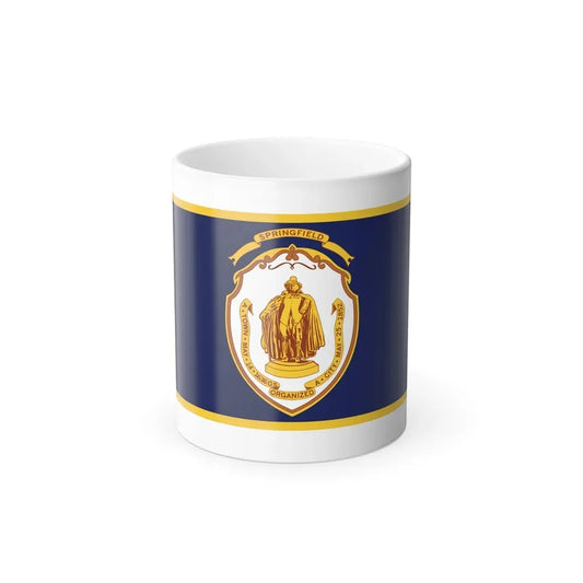 Flag of Springfield, Massachusetts - Color Changing Coffee Mug 11oz - Go Mug Yourself