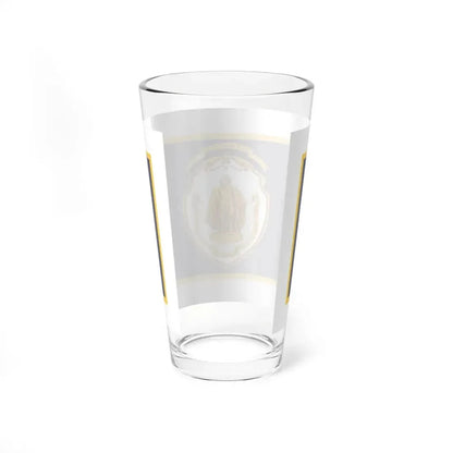 Flag of Springfield, Massachusetts - Pint Glass 16oz - Go Mug Yourself