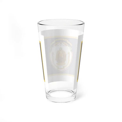 Flag of Springfield, Massachusetts - Pint Glass 16oz - Go Mug Yourself