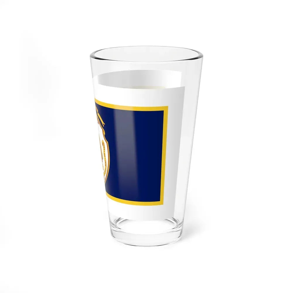 Flag of Springfield, Massachusetts - Pint Glass 16oz - Go Mug Yourself