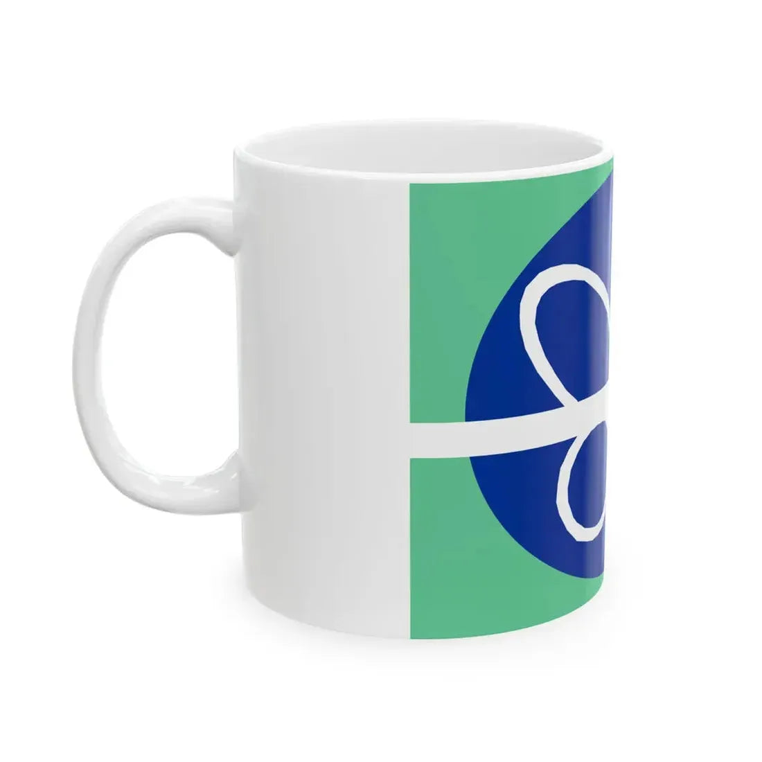 Flag of Springfield Virginia (United States) White Coffee Mug - Go Mug Yourself