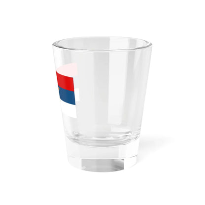 Flag of SR Montenegro 1946-1993 (Montenegro) Shot Glass 1.5oz - Go Mug Yourself