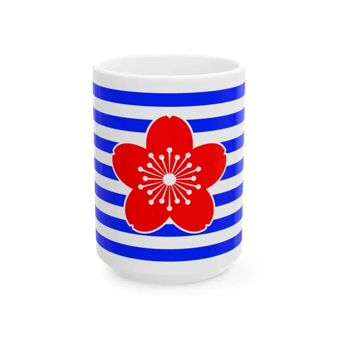 Flag of SSF (Japan) White Coffee Mug 15oz - Go Mug Yourself