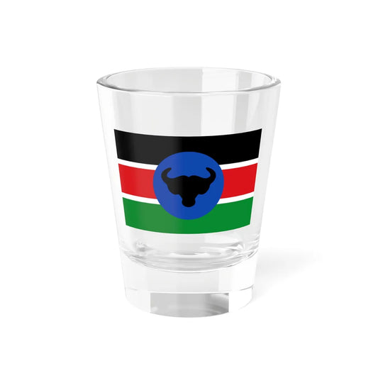 Flag of SSLM (South Sudan) Shot Glass 1.5oz 1.5oz - Go Mug Yourself