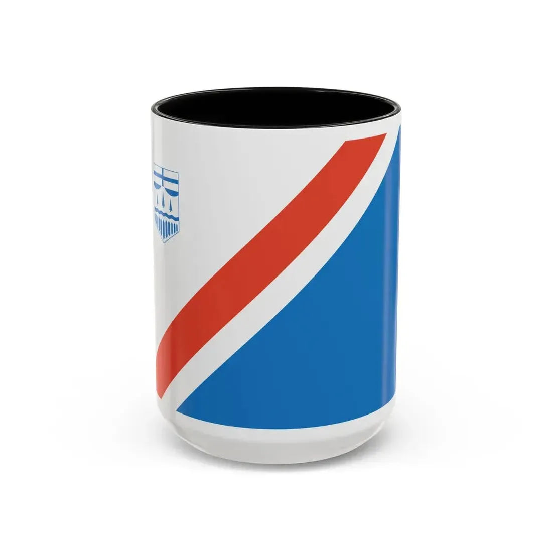 Flag of St Albert Alberta Canada - Accent Coffee Mug 15oz Black - Go Mug Yourself