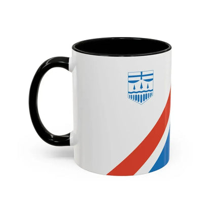 Flag of St Albert Alberta Canada - Accent Coffee Mug - Go Mug Yourself