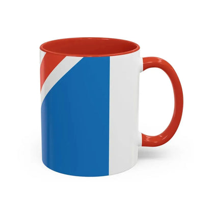 Flag of St Albert Alberta Canada - Accent Coffee Mug - Go Mug Yourself
