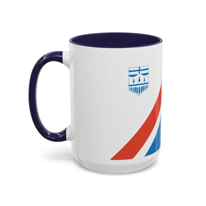 Flag of St Albert Alberta Canada - Accent Coffee Mug - Go Mug Yourself