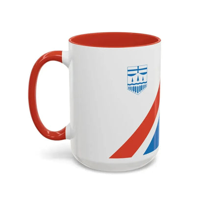 Flag of St Albert Alberta Canada - Accent Coffee Mug - Go Mug Yourself